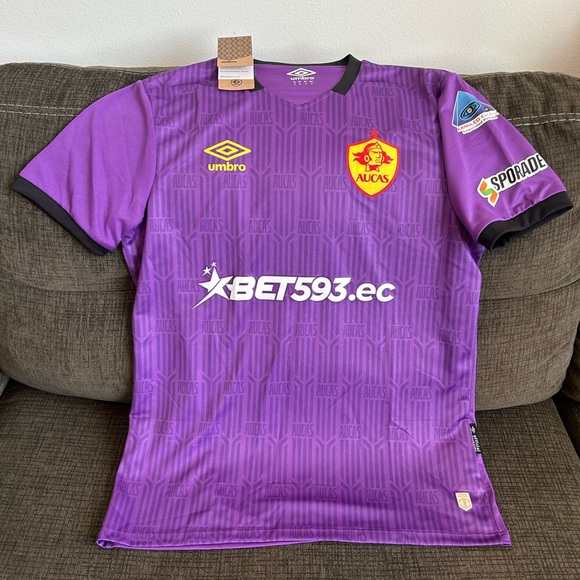 Umbro Other - Umbro Authentic S.D. Aucas Purple Soccer 2023 Ecuador Jersey Men’s Sz: Medium